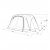 Dimensions for the tent Outwell Nevada 5P 2021