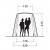 Height measurements for Outwell Dunecrest biltält
