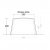 Height measurement for Outwell Car coupling for Fastlane 300 Shelter.