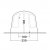 Dimensions for the door in the Outwell Sunhill 3 Air tent.