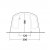 Dimensions for the door in the Outwell Sunhill 5 Air tent.