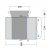 Outwell Wolfburg 380 Air Mobile Tent 240-270 cm floor plan