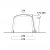 Measurements from the front Outwell Wolfburg 380