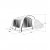 Outwell Wolfburg 380 Air Car tent 175 - 200 cm dimension sketch