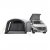 Outwell Wolfburg 380 Air Car Tent with open doors