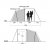 Ceiling height for the Outwell Nevada 5 tent
