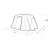 Dimensional drawing for the Outwell Nevada 5 family tent