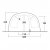 Door sketch for the family tent Outwell Denver 6.