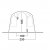 Dimensions of door Outwell San Antonio 2 Air