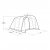 Dimensional drawing for Outwell San Antonio 2 Air family tent