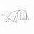 Dimensional drawing for Outwell Colorado 5 Air family tent