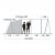 Height Outwell Colorado 6 Air