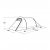 Dimensions for the camping tent Outwell Earth 2