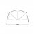 Sketch for the front of the Outwell Florida 6 Air family tent