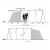 Heights for the family tent Outwell Vermont 7 Air.