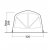 Door sketch for the family tent Outwell Nashville 5 Air TC