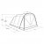 Dimensional sketch for Outwell Nashville 5 Air TC