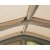 Longitudinal air bars and safety valves in the Outwell Nashville 5 Air TC ensure stability even if an air duct is damaged