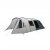 Easy Camp Palmdale 800 Lux, a spacious family tent with two family rooms and two dark bedrooms.
