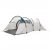 Easy Camp Alicante 600 Twin, family tent for up to 6 people spread over four bedrooms.