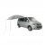 Attach the sunroof to the car using keder strips, Velcro or ropes.