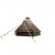 Secure and weatherproof – sturdy fabric and a protective entrance ensure comfort in all conditions.
