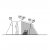 Height for tent and sleeping cabin Easy Camp Hidra 5