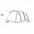 Dimensional drawing for Easy Camp Hamra 4