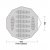 Floor plan for Robens Chinook Ursa Tipi tent.