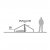 Elevation drawing for Robens Chaser 1 tents.