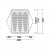 Floor plan of the Robens Aster 3 Pro