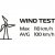 The Robens Aster 3 Pro dome tent is tested for winds up to 110 km/h.