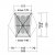 Floor plan for Robens Seeker 3 LW dome tent