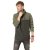 Comfortable jacket with a cotton feel for hiking and outdoor life.