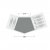 The tent mat covers the entire family room of the Outwell Hartford 6 Air family tent.