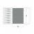 The tent carpet covers the entire living area of the family tent Outwell Charleston 7 Air TC.