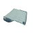 Outwell Camper camping sleeping bag can be opened up and used as a blanket.