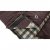 Folded edge at the sleeping bag's zipper and storage pocket for valuables.
