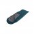 Overflap along the sleeping bag's zipper to minimize heat loss