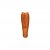 Ultralight down sleeping bag designed for use with a sleeping pad.