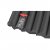 Built-in foot pump and large valve make inflating the mattress easier.