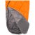 Foot end with extra insulation and fleece lining.