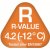 R-value 4.2 (-12°C)