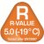 R-value 5,0 (-19°C)