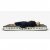 Horizontal air channels provide a sleeping pad with good stability and a small pack size.