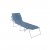 The backrest can be easily adjusted in three positions.