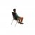 Proper armrests give a good feeling on the camping chair Robens Vanguard