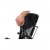 Durable polyester fabric where the upper part of the backrest can be folded