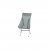 Lightweight chair with high backrest, Robens Observer Granite Gray.