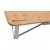 Tabletop in bamboo provide a durable and stable table.
